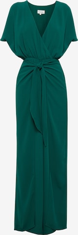 Tussah Jumpsuit 'RAVEN' in Green: front