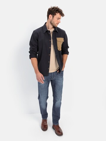 CAMEL ACTIVE Regular Fit Hemd in Schwarz