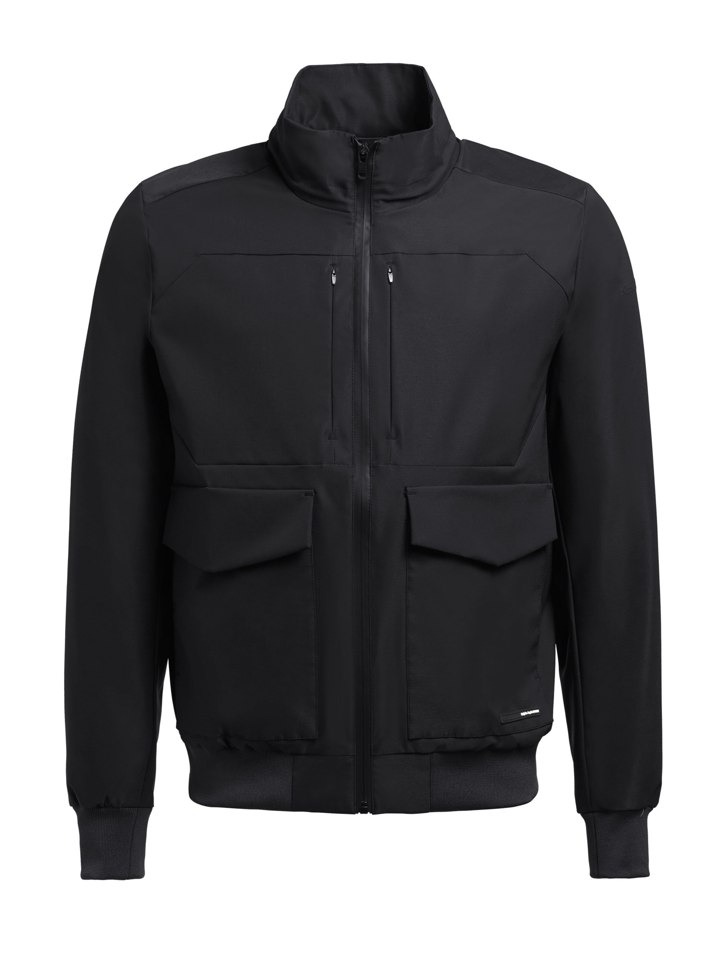 khujo Between-Season Jacket ' MELVIN ' in Black: front