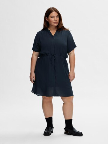 SELECTED FEMME Shirt dress 'SLFDamina' in Blue