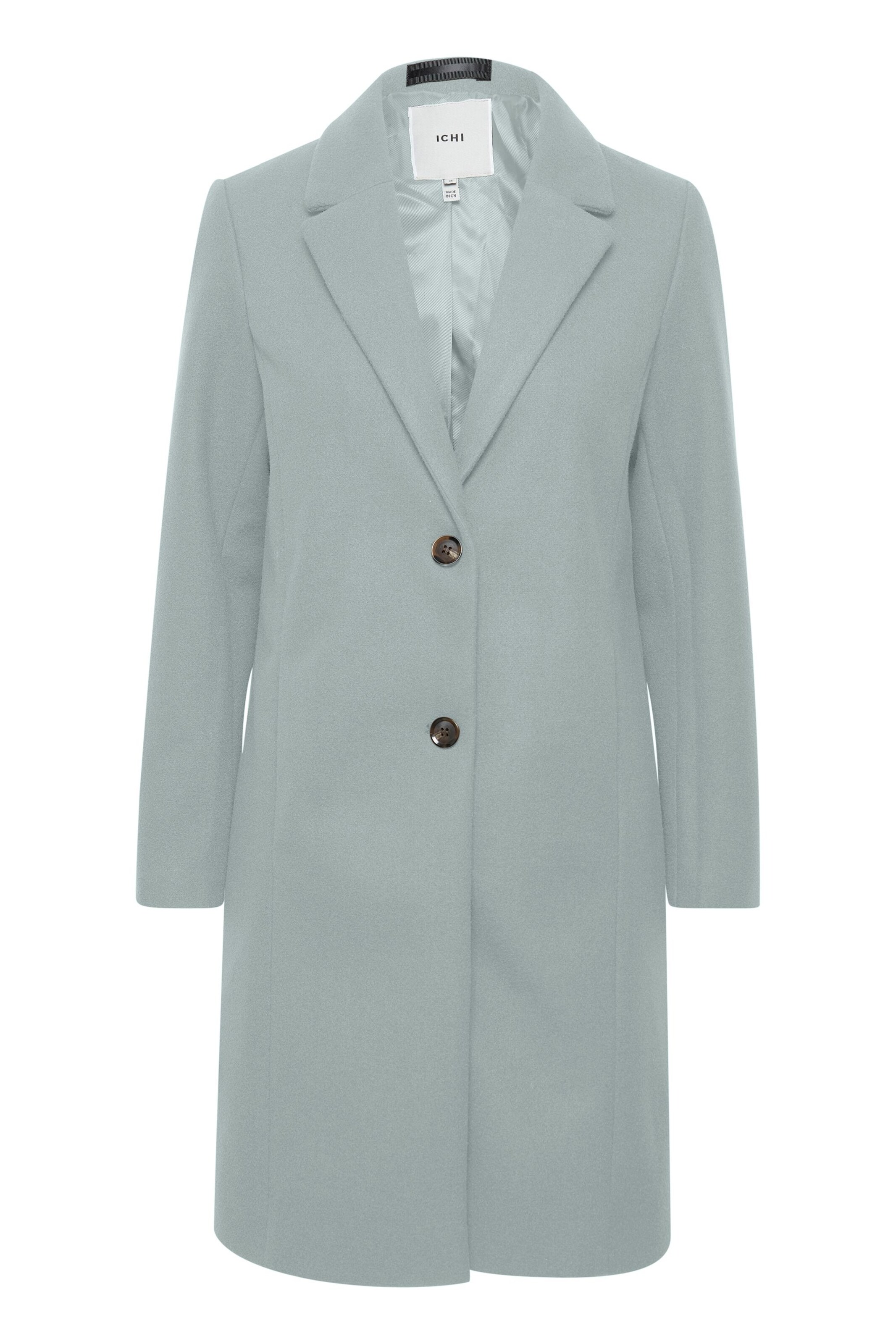 ICHI Übergangsmantel 'Jannet' in rauchblau, Produktansicht