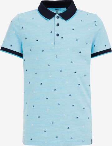 WE Fashion Shirt in Blauw: voorkant