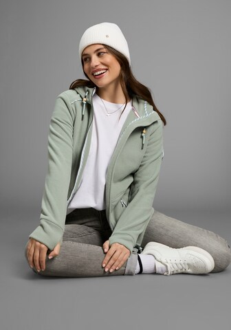 KangaROOS Fleecejacke in Grün