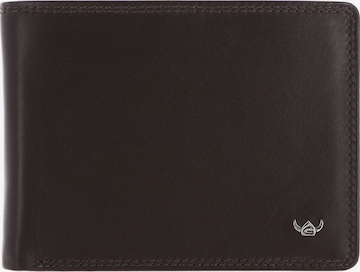 Porte-monnaies 'Polo' GOLDEN HEAD en marron : devant