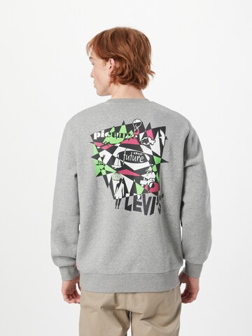 LEVI'S ® - Sweatshirt 'Standard Graphic Crew' em cinzento