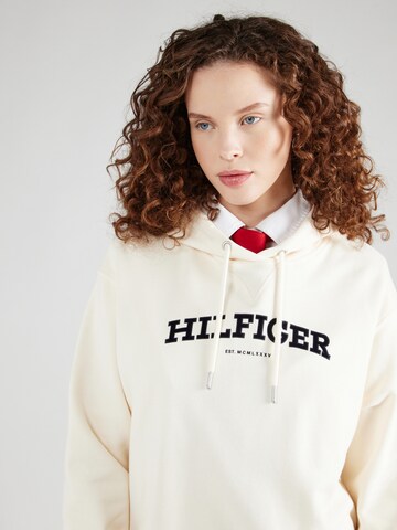 Felpa di TOMMY HILFIGER in beige