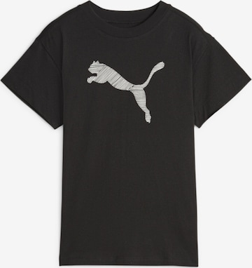 PUMATehnička sportska majica 'Her' - crna boja: prednji dio