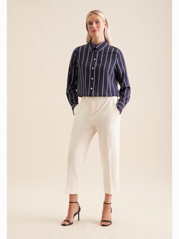 SEIDENSTICKER Blouse 'Schwarze Rose' in Blue
