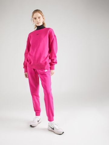 Nike Sportswear Tapered Bukser 'Club' i pink