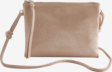 Next Olkalaukku värissä kulta: etupuoli