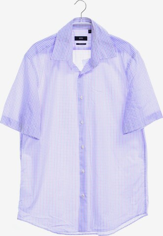 BOSS Black Button Up Shirt in M in White: front