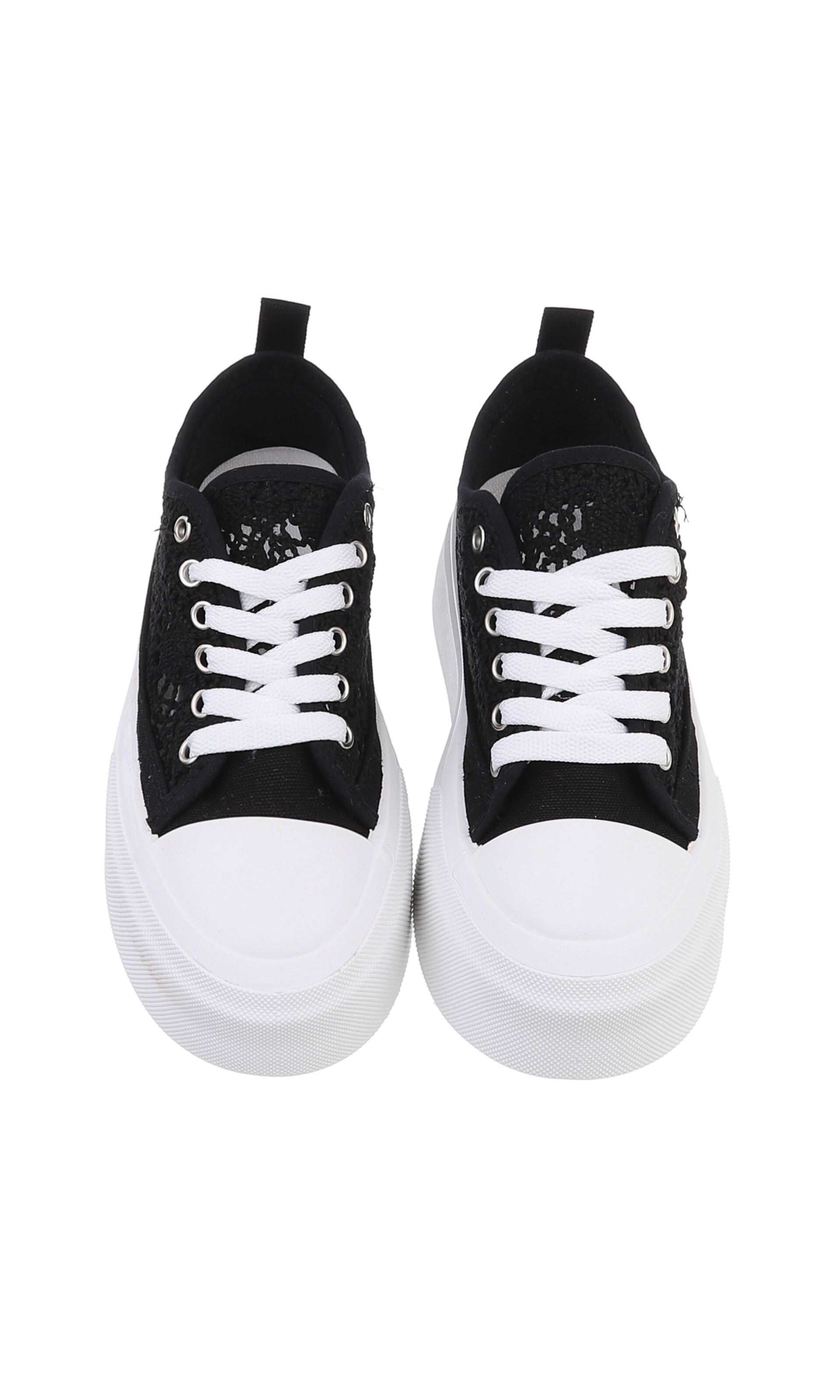 Ital-Design Sneaker in Schwarz