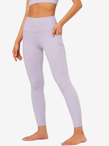 Yvette Sports Skinny Spodnie sportowe 'Geli' w kolorze fioletowy