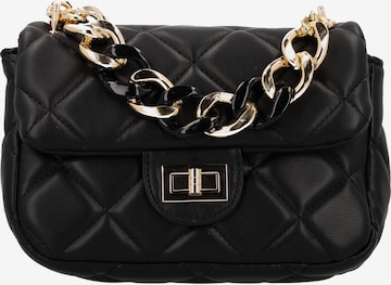 Sac à bandoulière faina en noir : devant