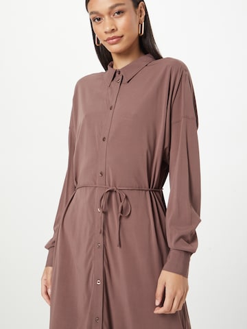 Soft Rebels Shirt Dress 'Freedom' in Brown