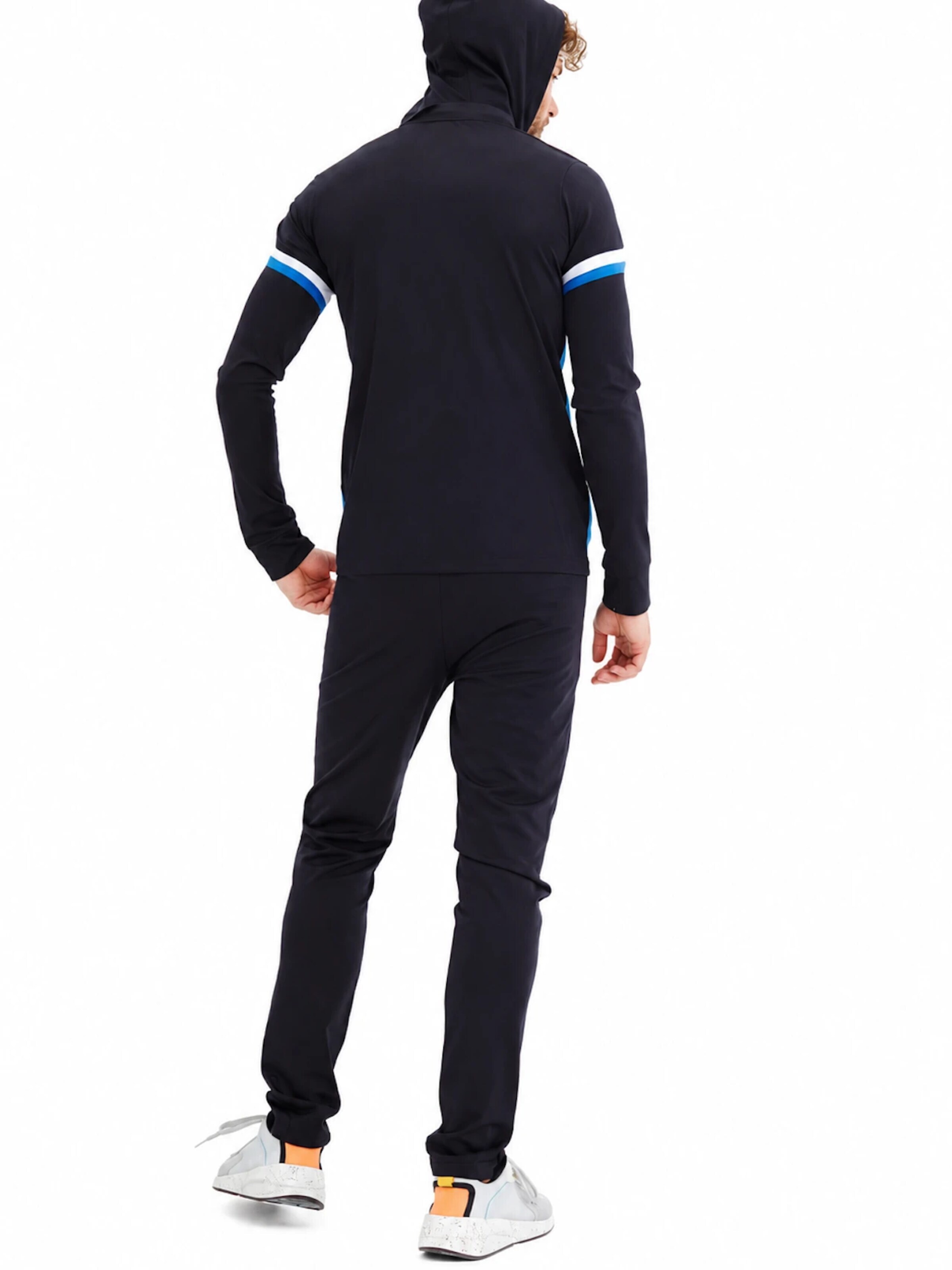 Veste de survêtement 'MORO' SCR. en bleu