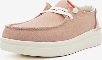 HEY DUDE Moccasins 'Wendy' in Pink: front