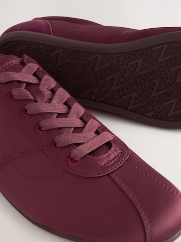 Baskets basses Next en rouge