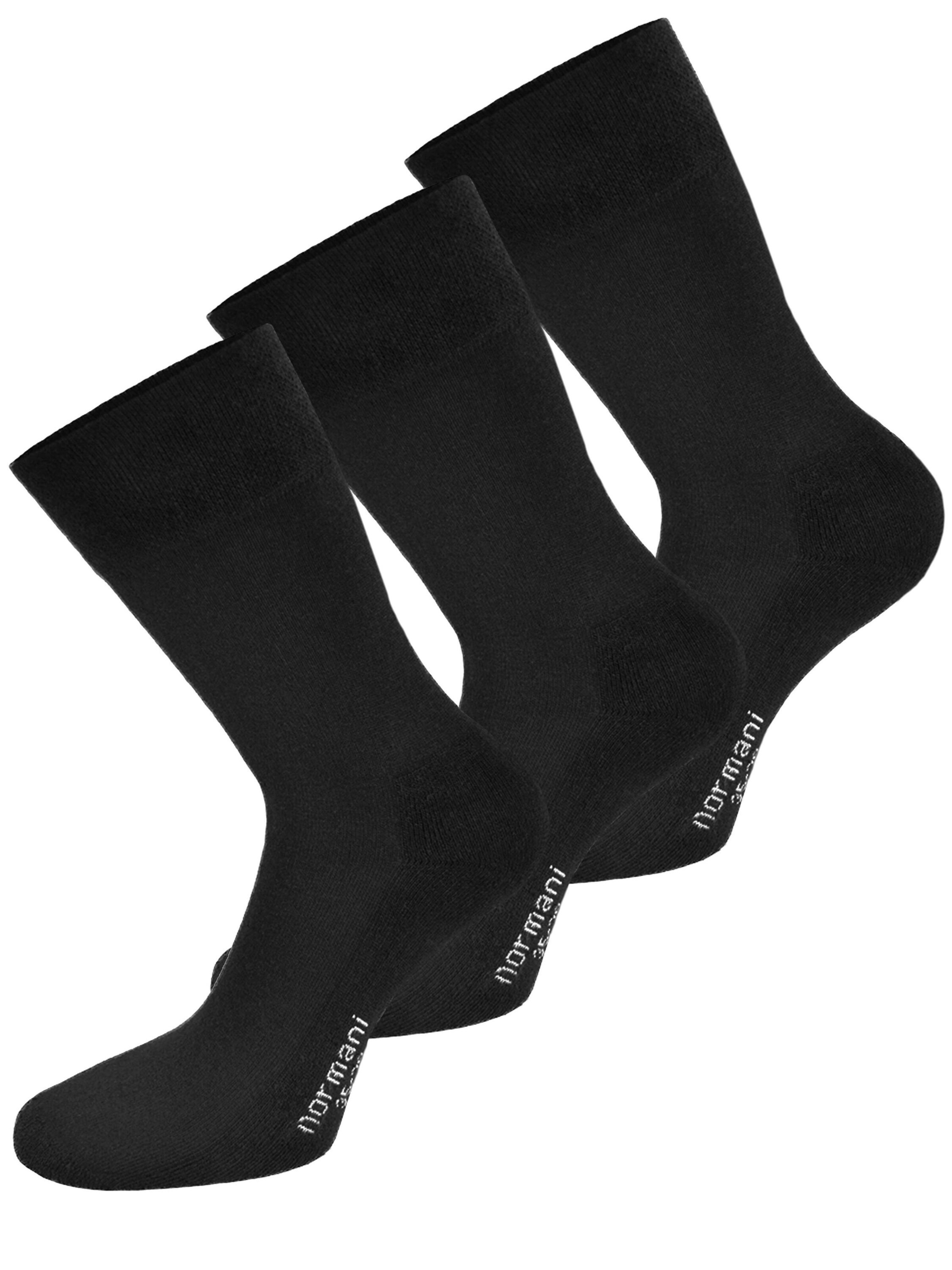 normani Socken in Schwarz: Vorderseite
