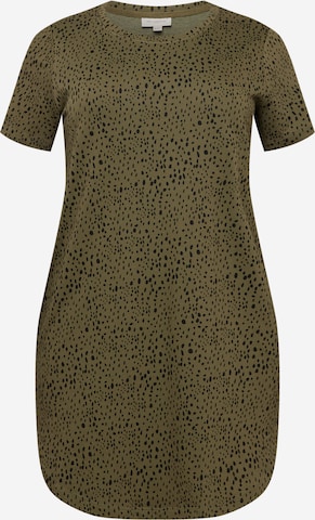 ONLY Carmakoma Dress 'Kaylee' in Green: front