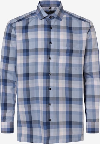 Andrew James Overhemd in Blauw: voorkant