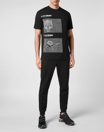 Maglietta 'Tiger' di Plein Sport in nero