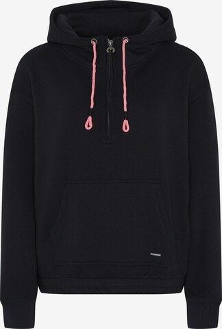 CHIEMSEE Sweatshirt in Black: front