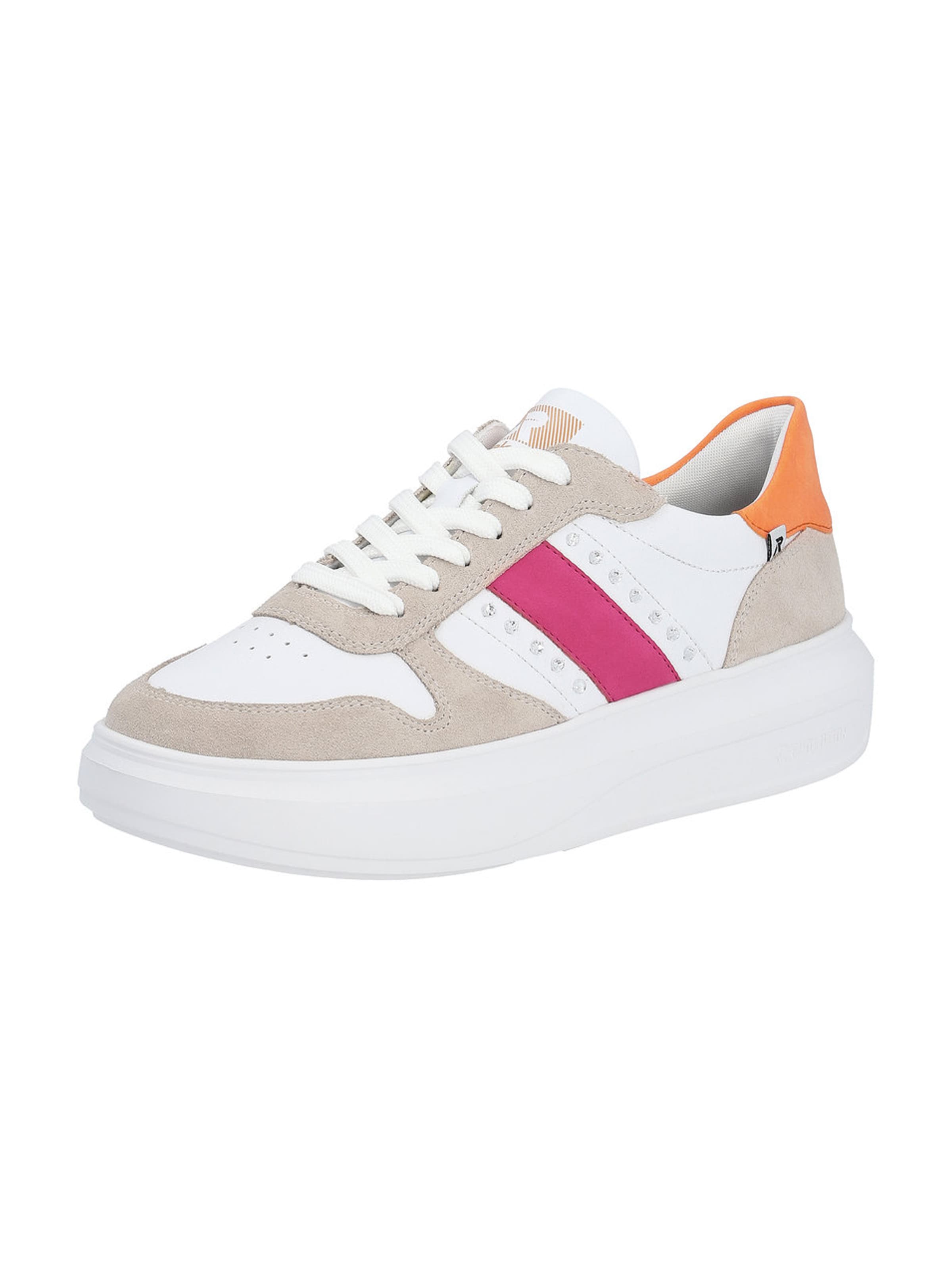 Rieker Sport Sneakers in White: front