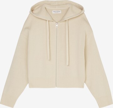 Cardigan Marc O'Polo en beige : devant