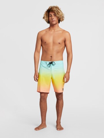 O'NEILL - Calções de surf 'Heat Fade 19' em mistura de cores