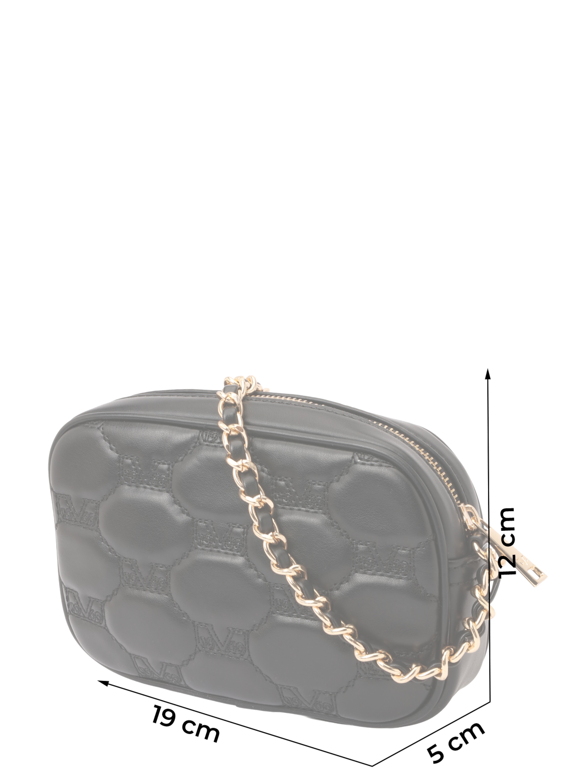 19V69 ITALIA - Bolso de hombro 'Vivi' en negro: frente