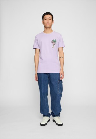 Maglietta 'Flamingo' di Mister Tee in lilla