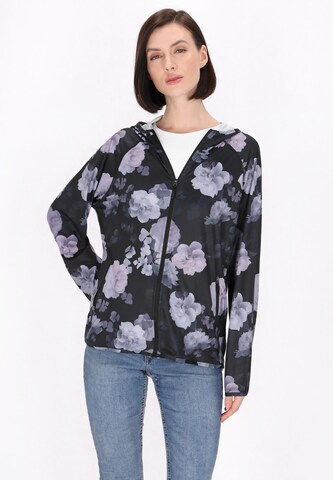 usha BLUE LABEL - Chaqueta de entretiempo 'Comfortable' en negro: frente