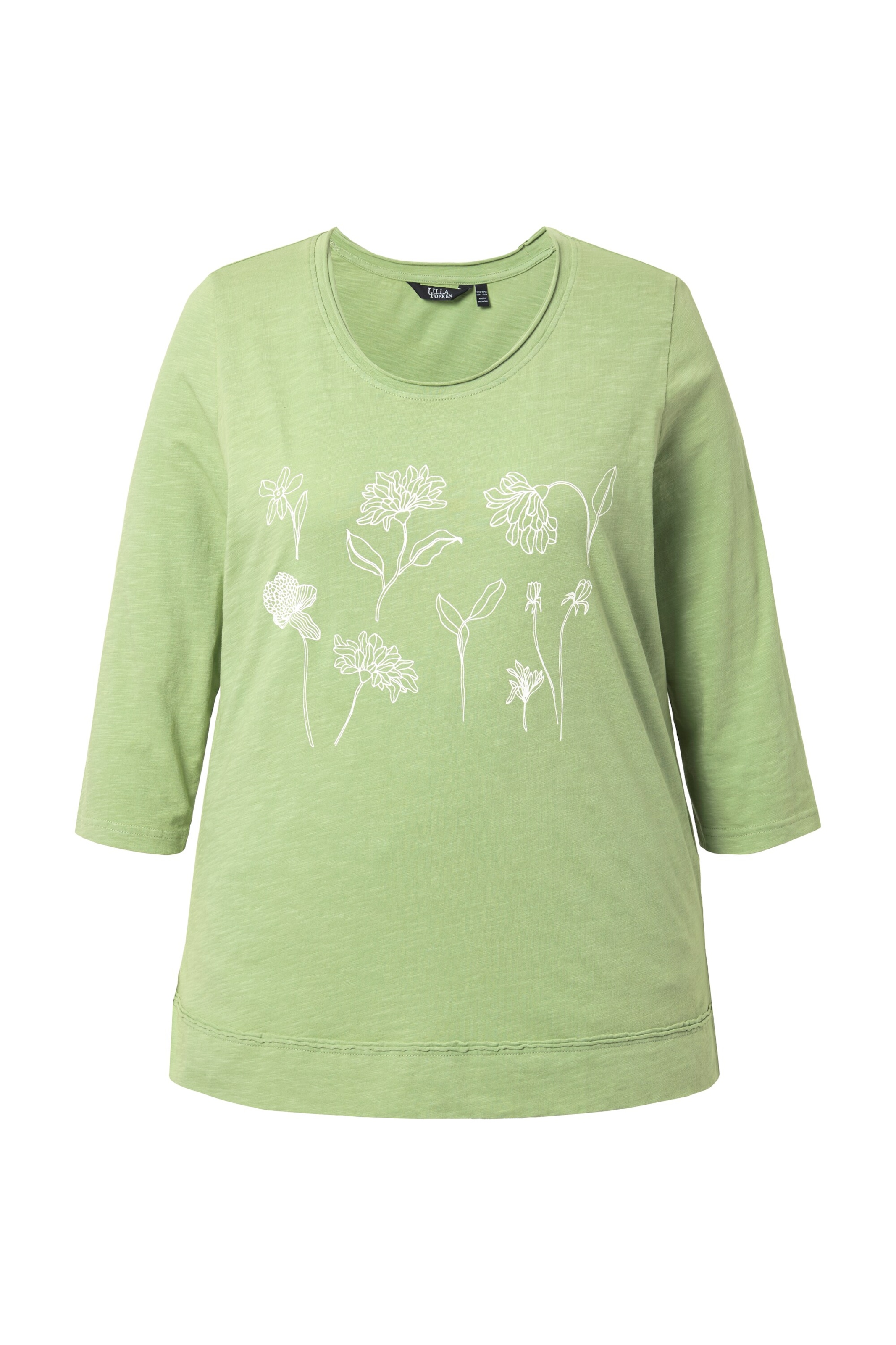 Ulla Popken Shirt in Green: front