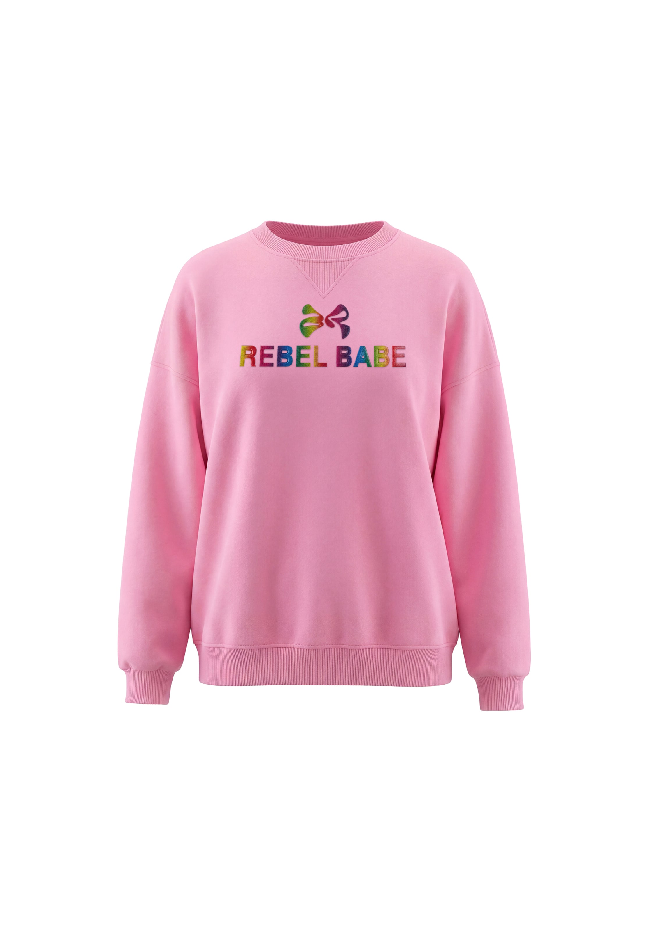 MYMO - Sweatshirt em rosa: frente