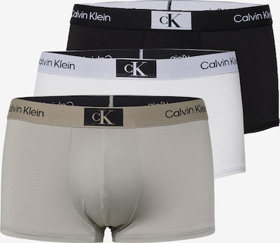 Calvin Klein Underwear Боксерки в светлобежово / сиво / черно / бяло, Преглед на продукта