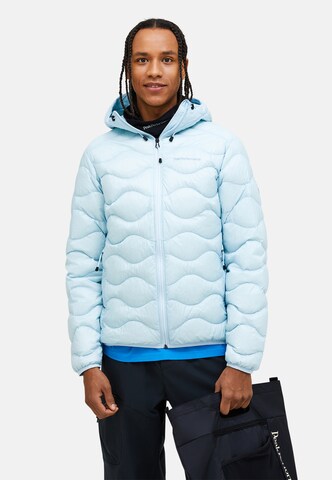 PEAK PERFORMANCE Steppjacke M Helium Down Hood Jacket in Blau: Vorderseite