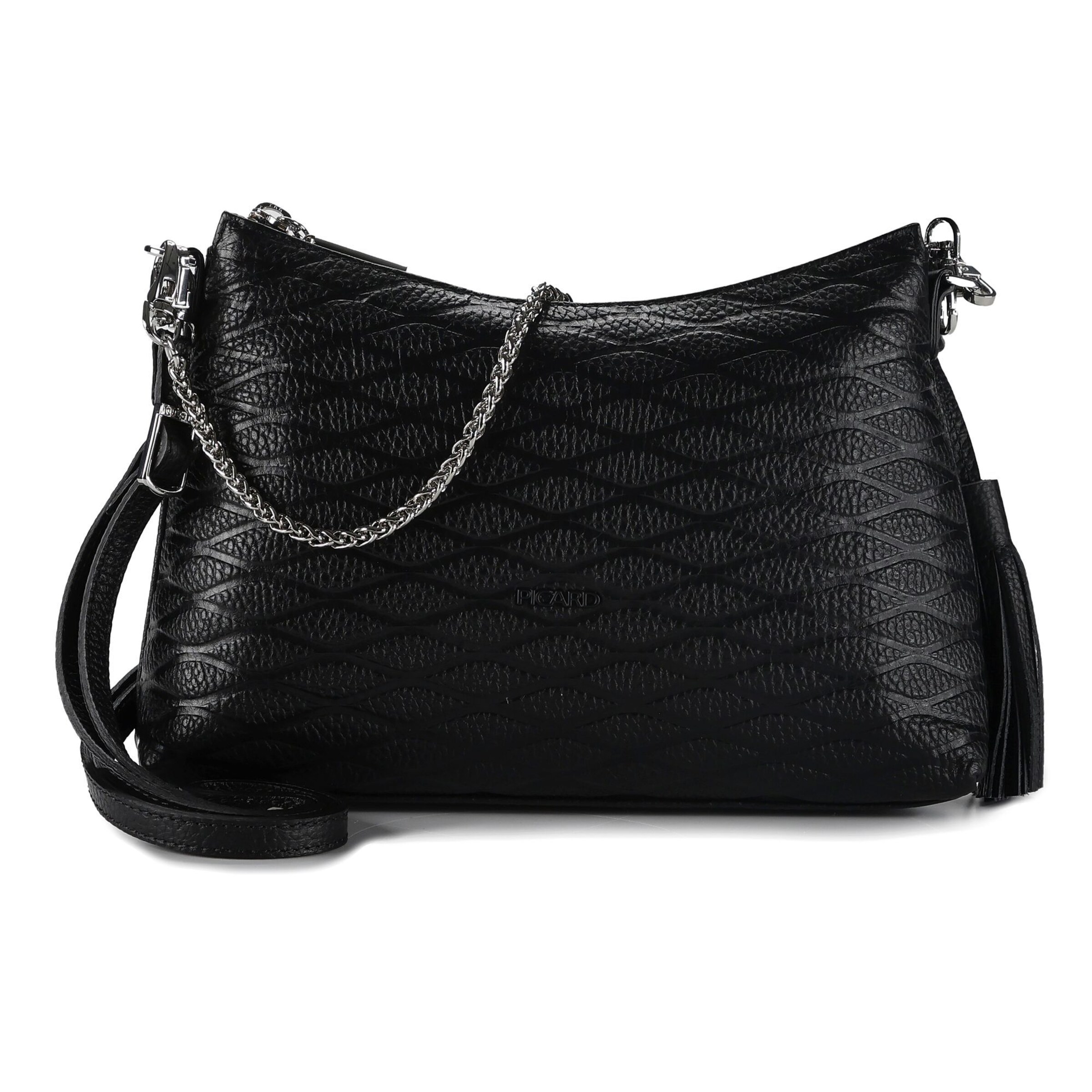 Borsa a tracolla 'Lille ' di Picard in nero: frontale