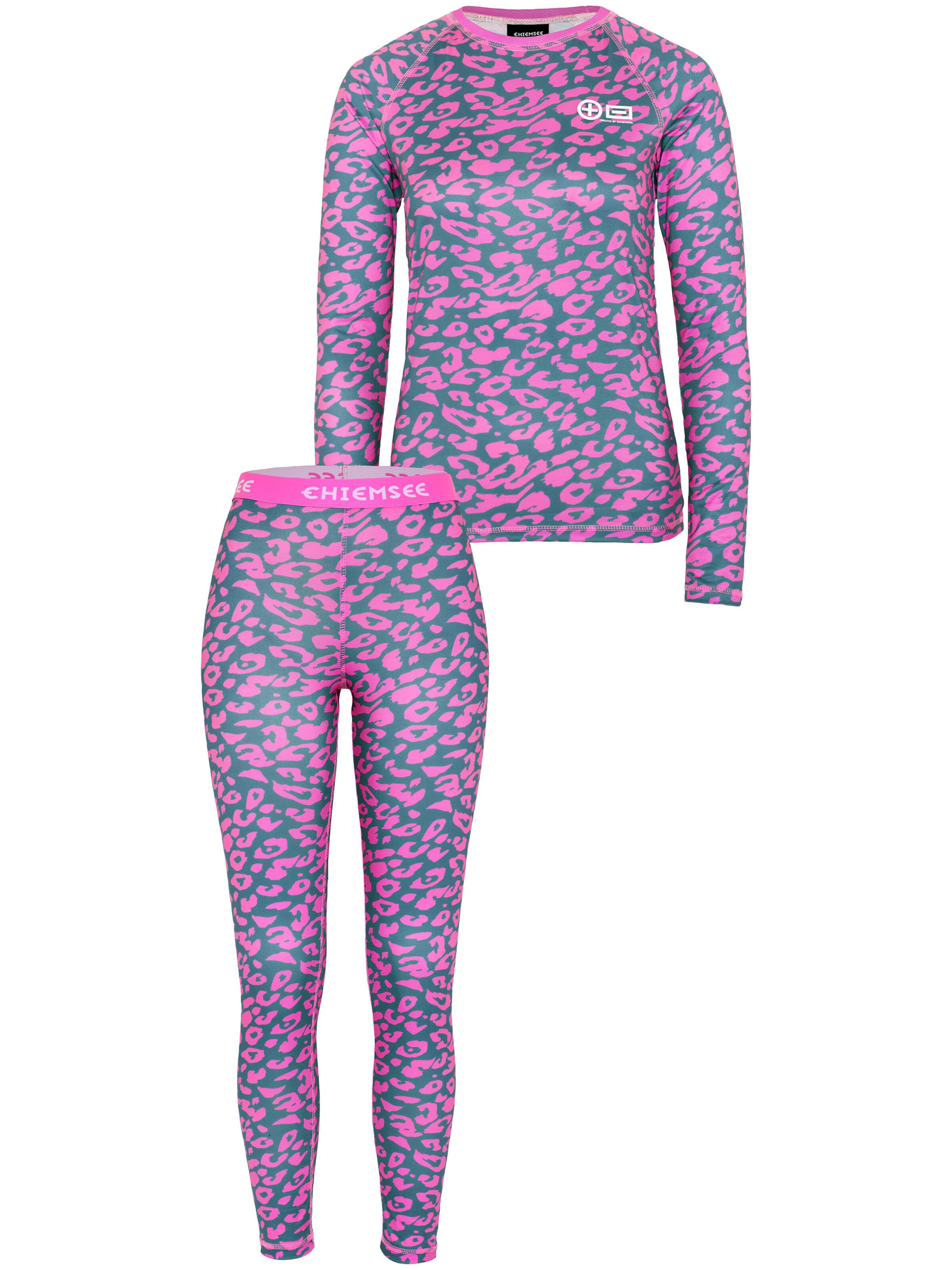 CHIEMSEE Set ' im Leo Allover Print ' in Pink: Vorderseite