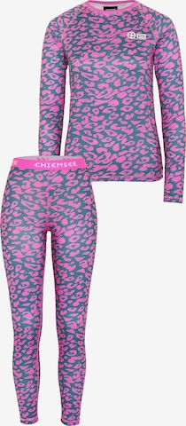 CHIEMSEE Set ' im Leo Allover Print ' in Pink: Vorderseite