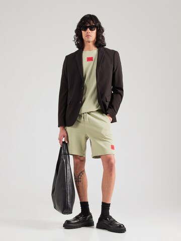 Regular Pantalon 'Diz' HUGO en vert