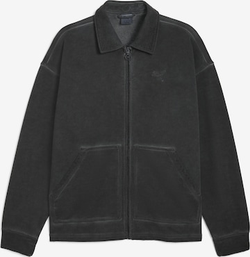 PUMA Zip-Up Hoodie in Grey: front