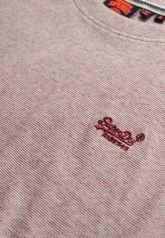 Superdry Shirt 'Essential' in Rood