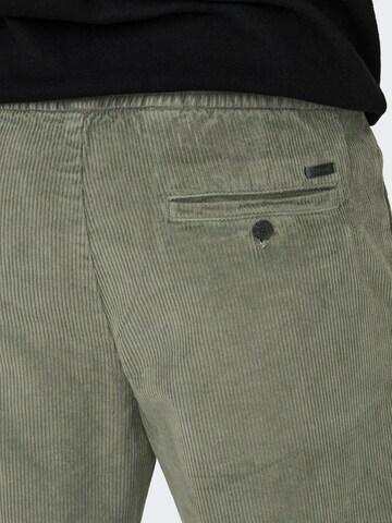 Only & Sons - Tapered Pantalón en verde