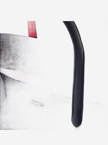 LACOSTE Shopper 'Lacoste Sac Cabas zippé Anna Abimes Petunia' i blå