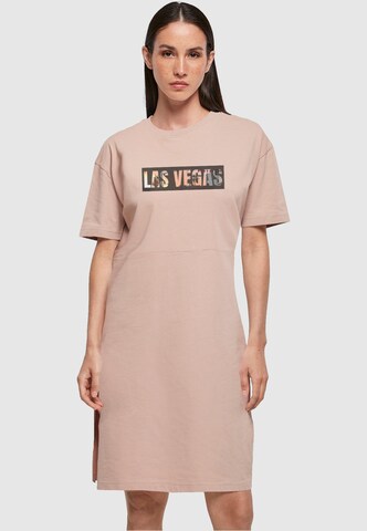 Merchcode Jurk 'Las Vegas' in Roze: voorkant