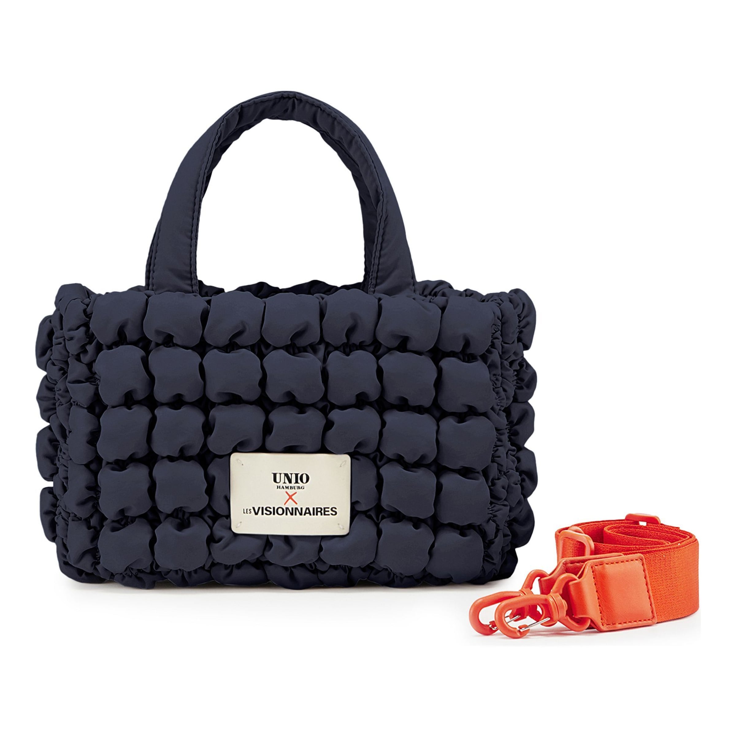 Les Visionnaires Handbag 'Bubble' in Blue: front