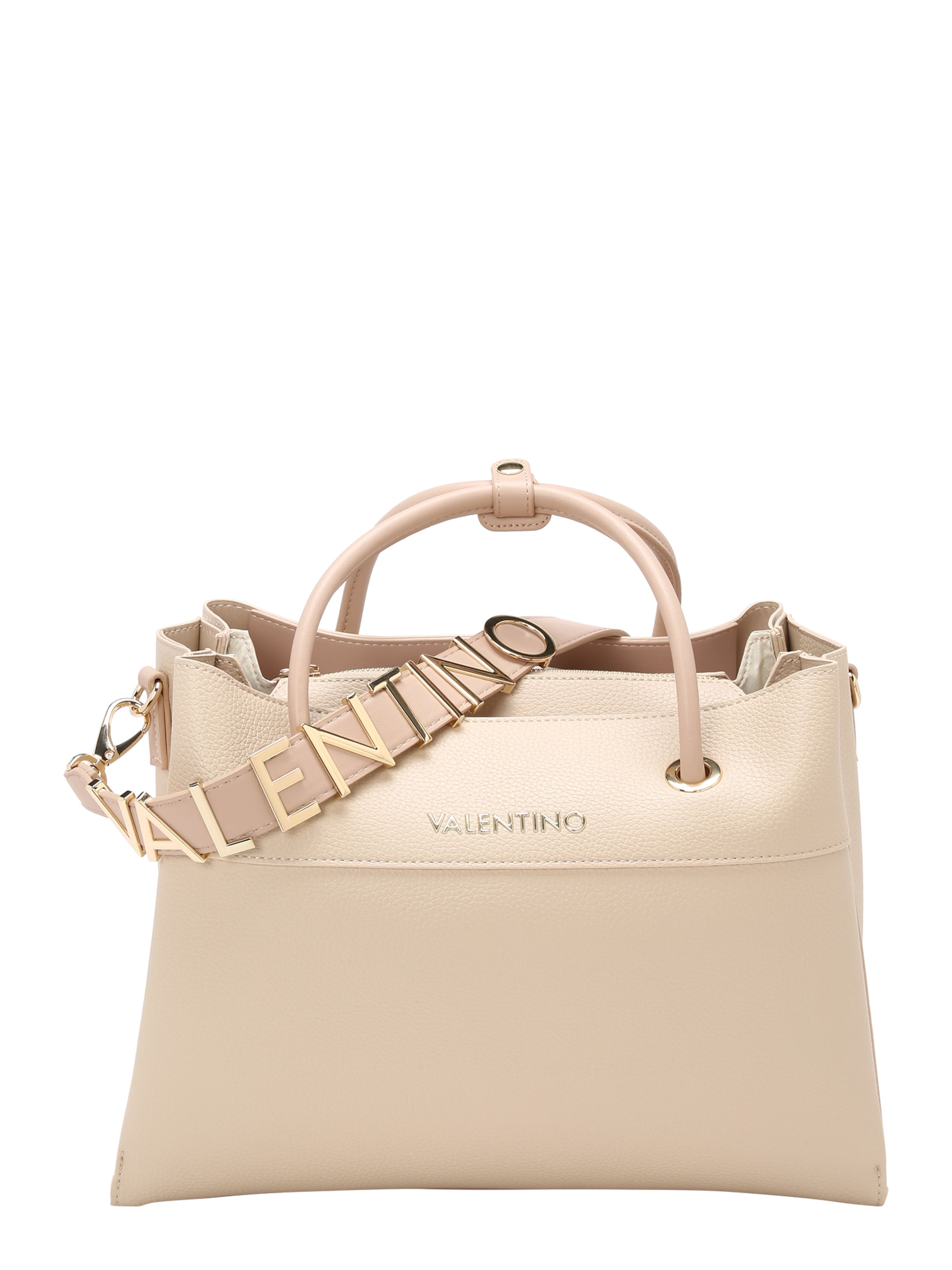 Borsa a mano 'Alexia' di VALENTINO in beige: frontale