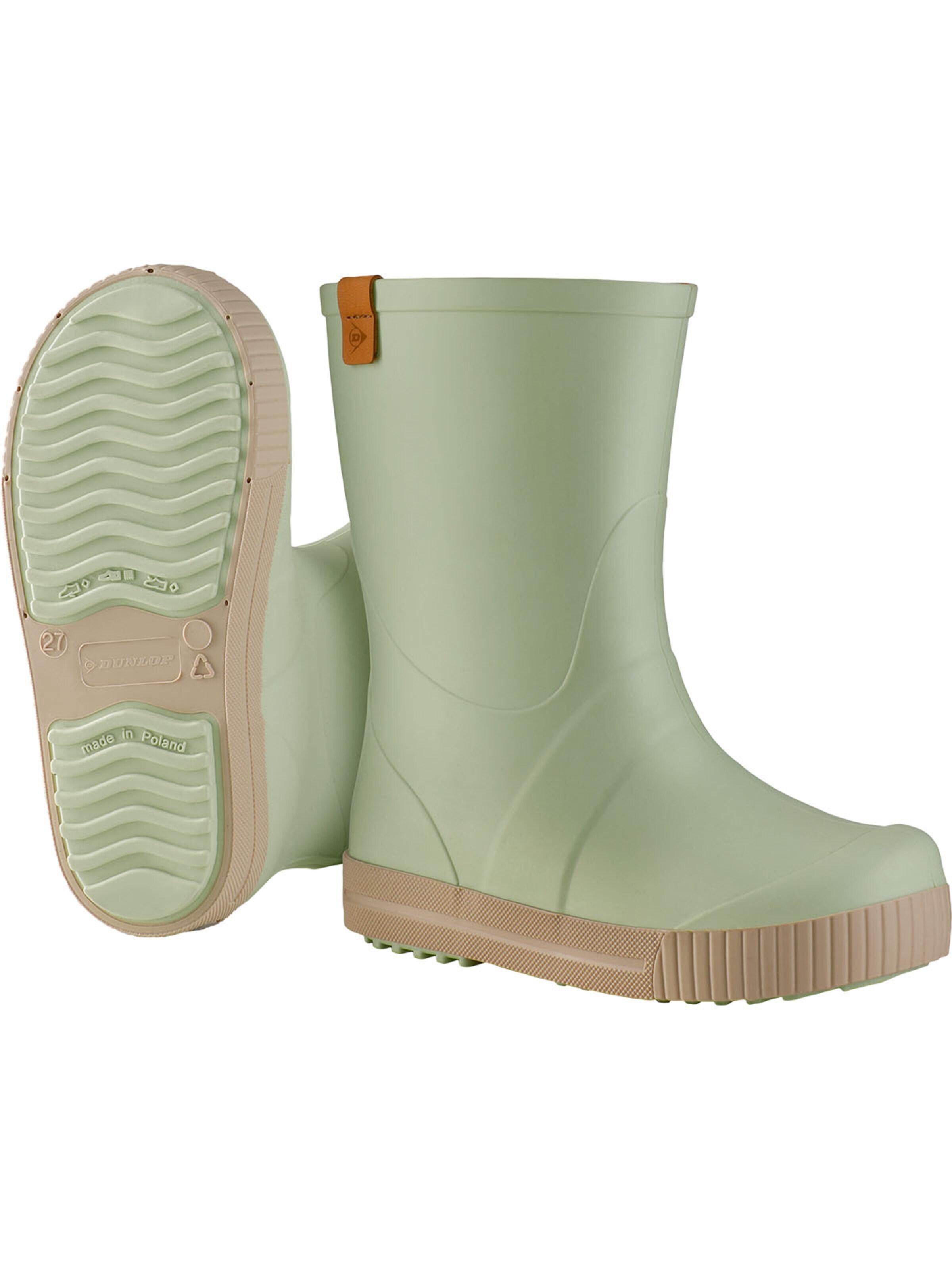 DUNLOP Snowboots 'Gummistiefel Puddle Jumper in mint'‌‌‌‌‌‌ in Grün
