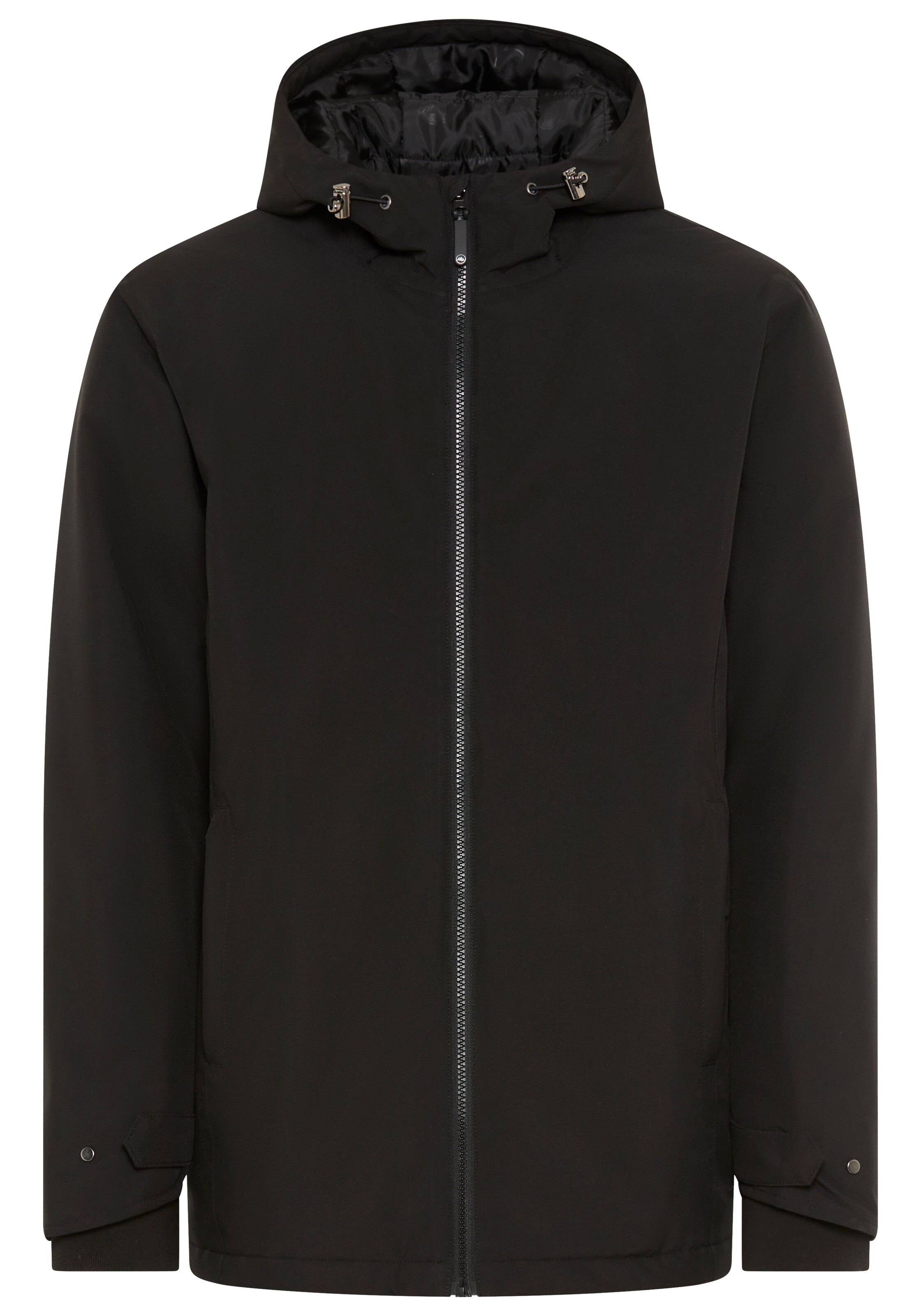 POLARINO Winter Parka in Black: front
